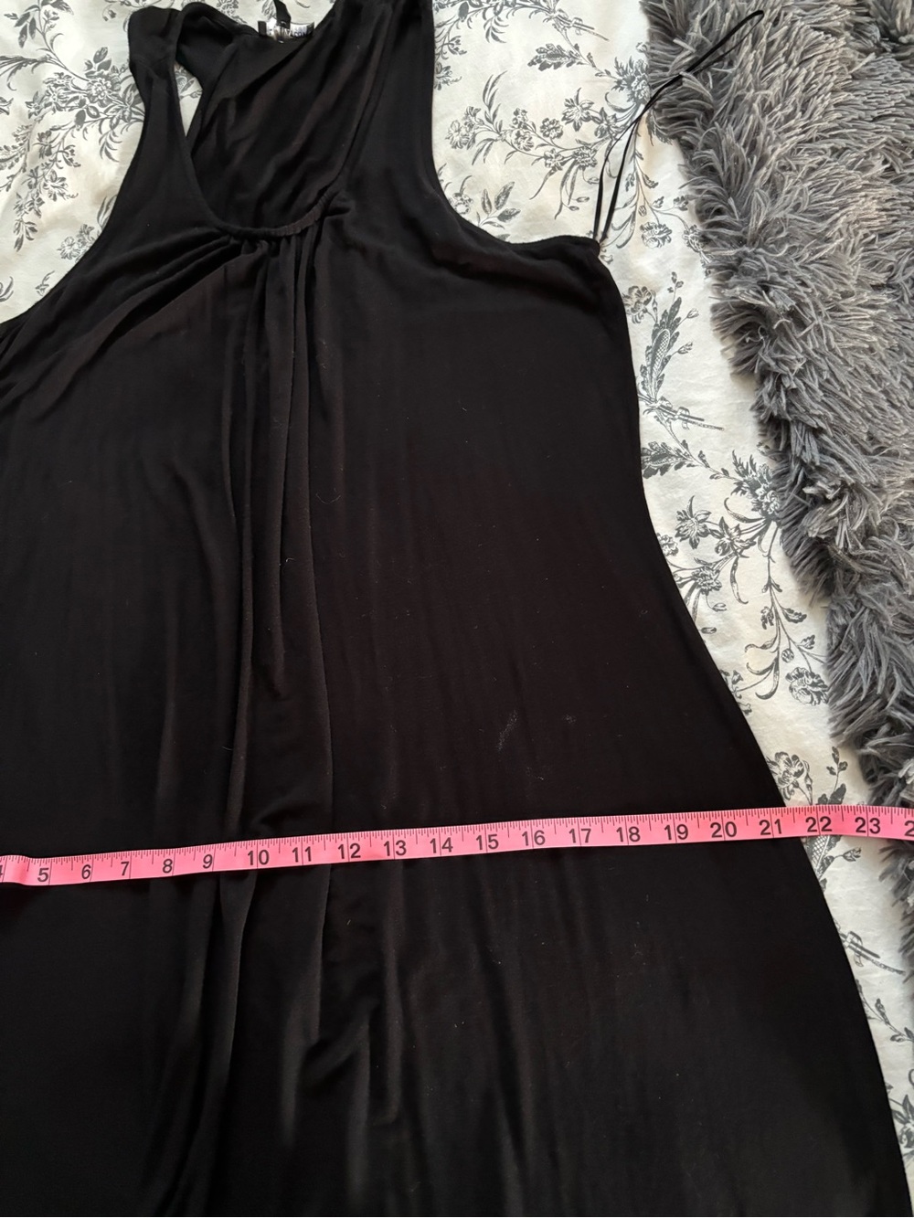 Lord & Taylor Black Sleeveless jersey Maxi Dress - Picture 9 of 9